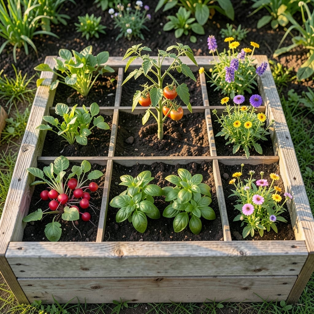 Raised Bed Square Foot Garden