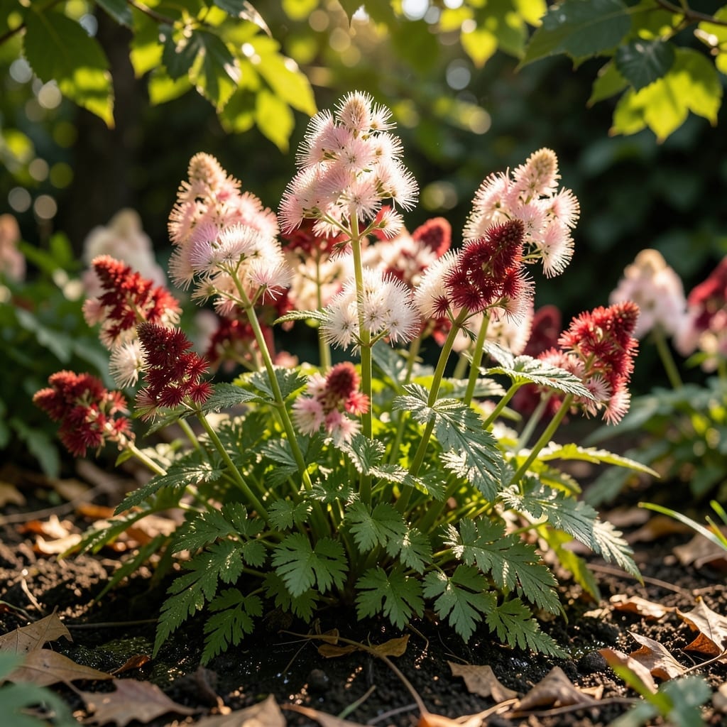 Astilbe with Feather Plumes