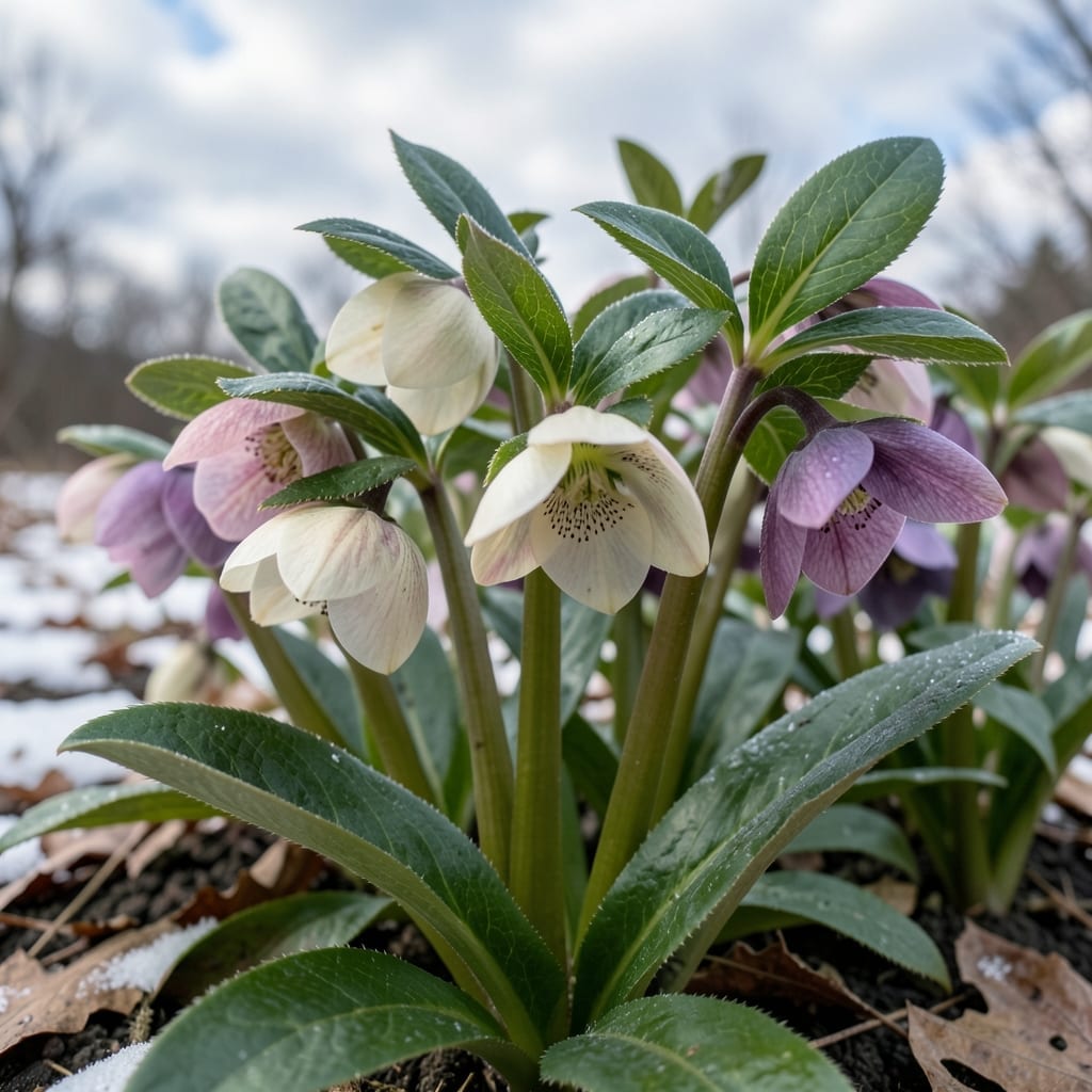 Hellebore for Early Blooms