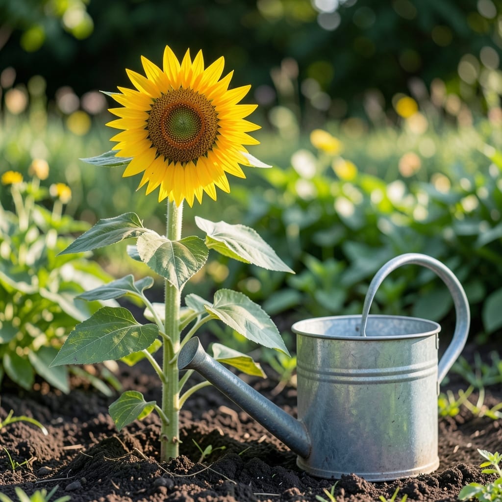 How Often Do Sunflowers Need to Be Watered: Weekly Guide for Healthy Growth