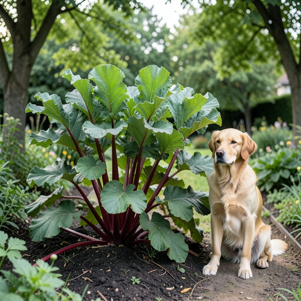 Rhubarb Leaves And Dogs: Toxicity Risks And Immediate Actions Rhubarb Leaves And Dogs: Toxicity Risks And Immediate Actions