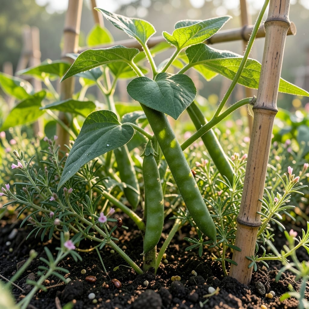 Beans and Summer Savory Pairing