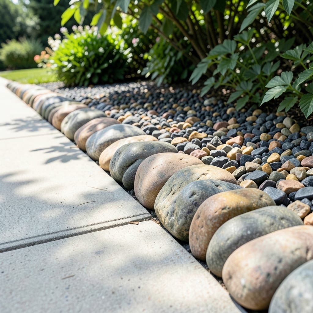Decorative Stone Border