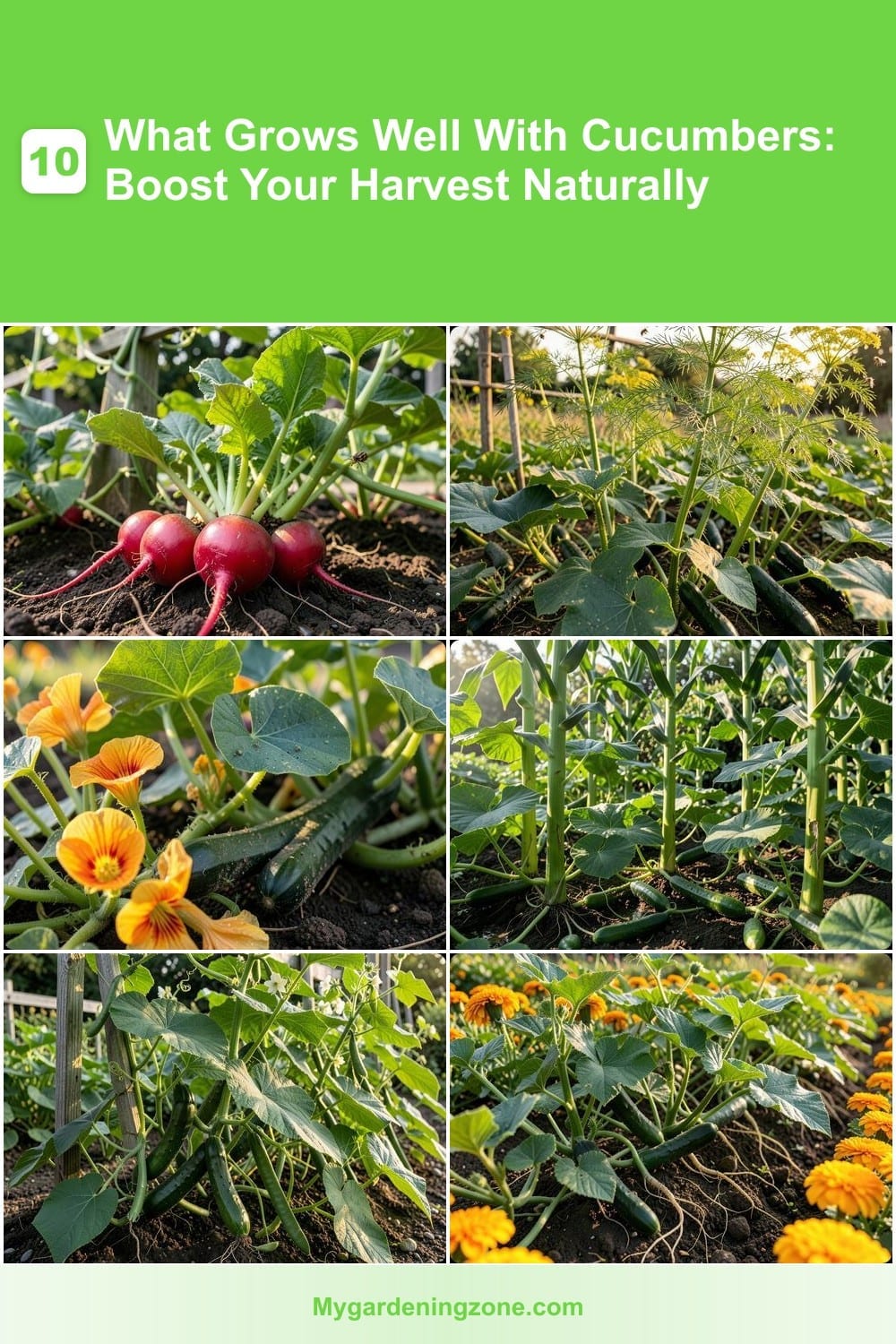 10 What Grows Well With Cucumbers: Boost Your Harvest Naturally