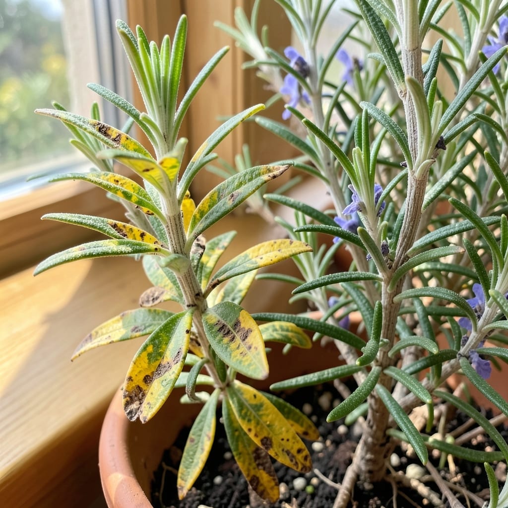 Rosemary Diseases Pictures: Visual Guide to Leaf and Stem Symptoms Rosemary Diseases Pictures: Visual Guide to Leaf and Stem Symptoms