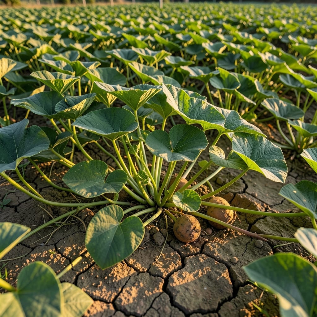 Sweet Potatoes in Heat