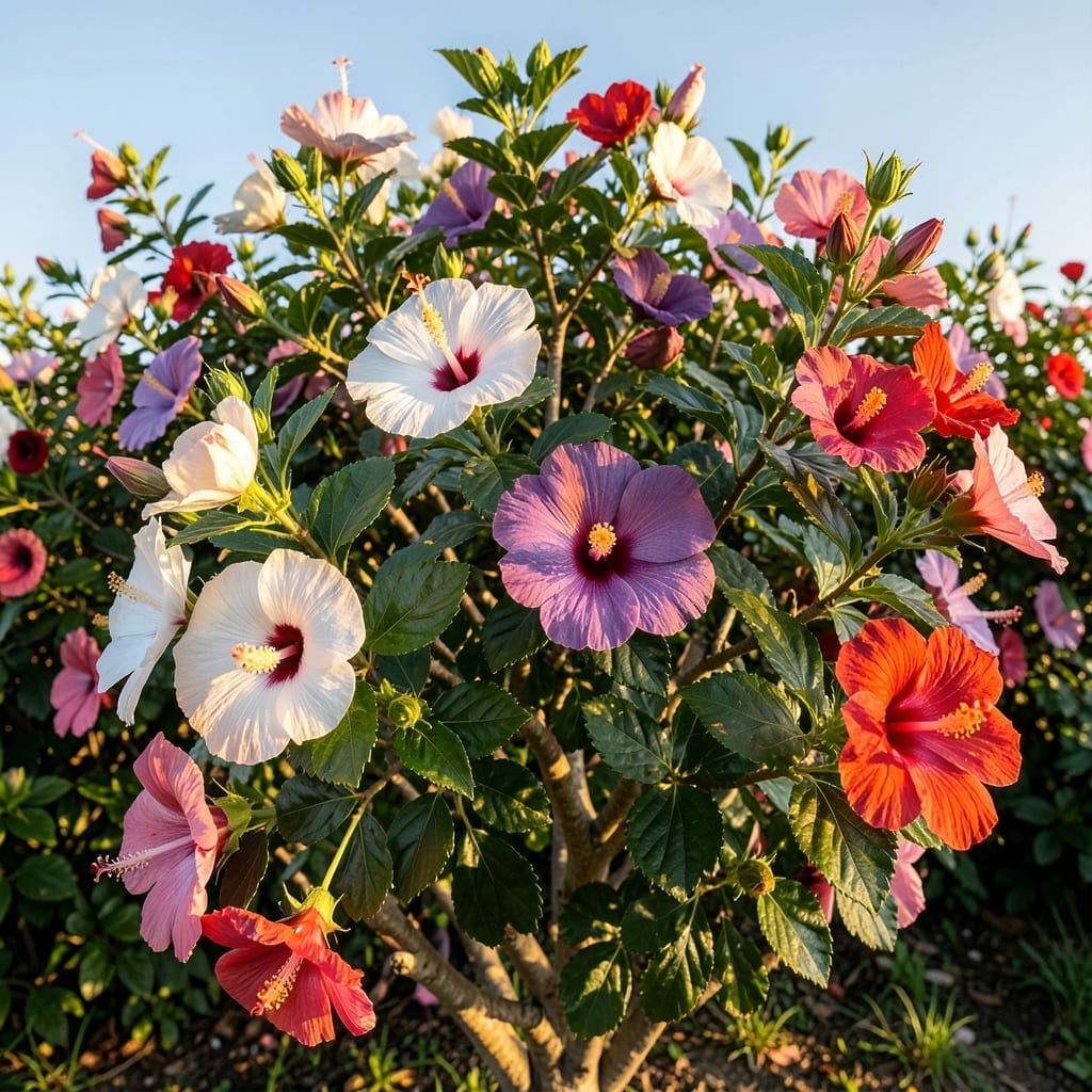 Rose of Sharon for Late Blooms