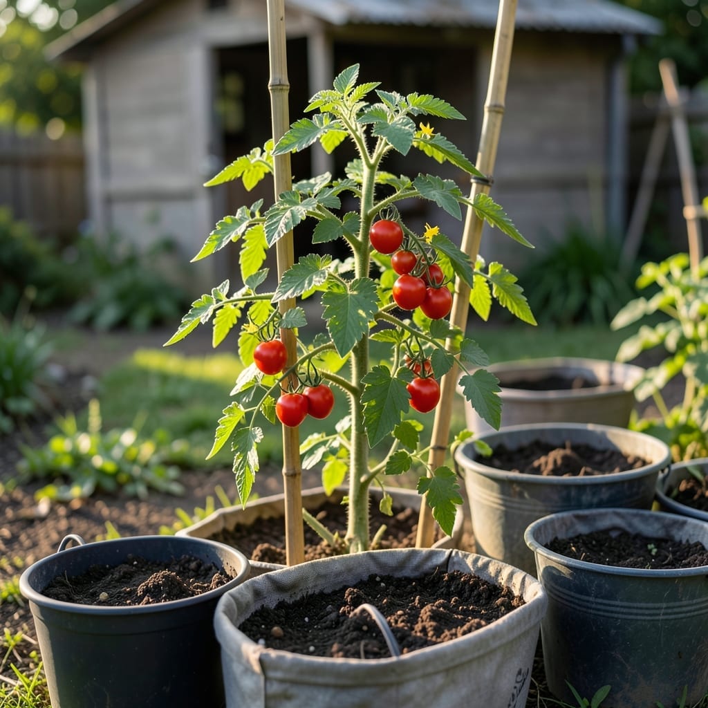 How to Big of a Container for Tomatoes: Size Guide for Healthy Growth How to Big of a Container for Tomatoes: Size Guide for Healthy Growth