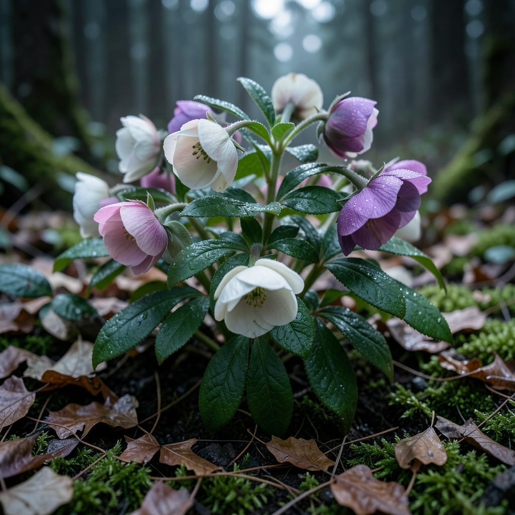 Hellebore Shrub Rose