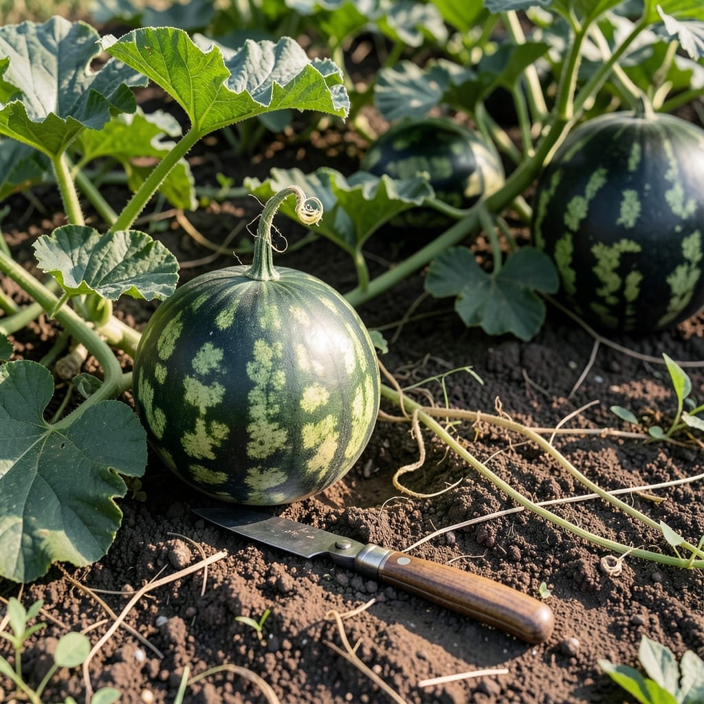 How to Tell If a Black Diamond Watermelon Is Ripe: Field-Tested Harvest Signs