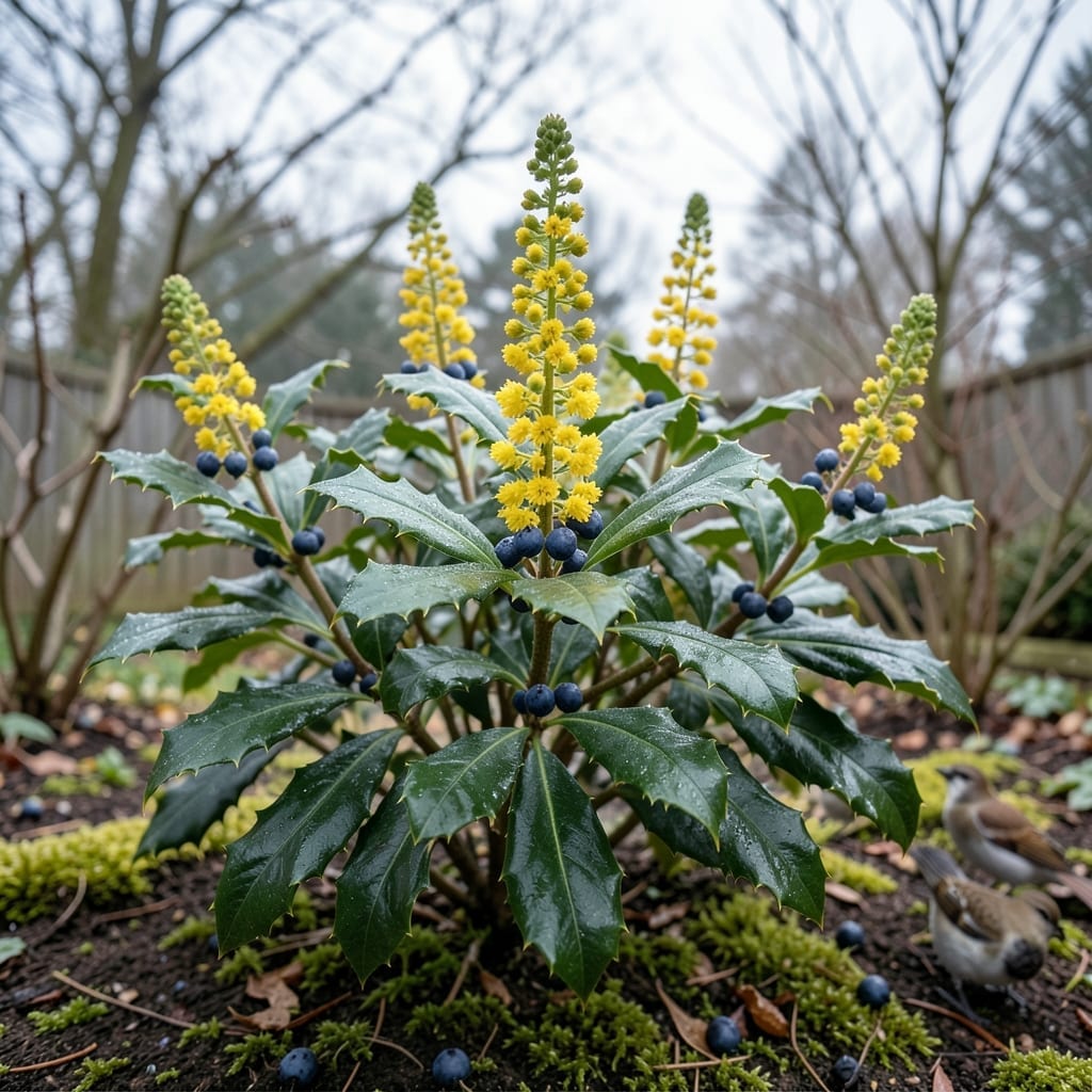 Mahonia Aquifolium Oregon Grape