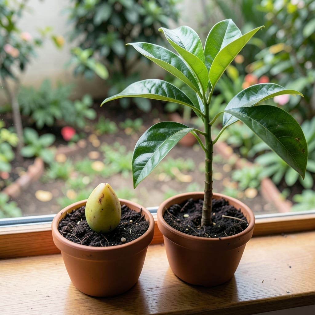 Mango Seed Which Side Is Pointed Up: Planting Position for Healthy Growth