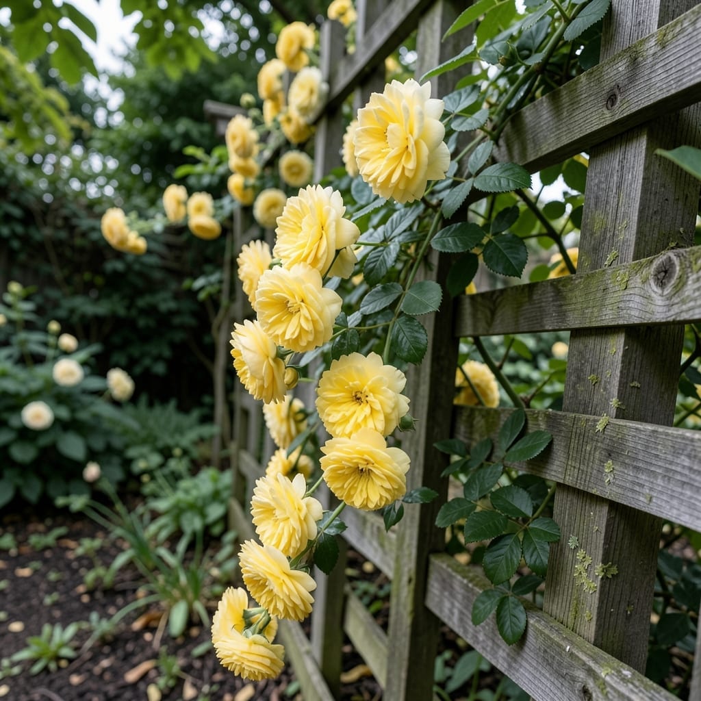 Golden Showers Climbing Rose