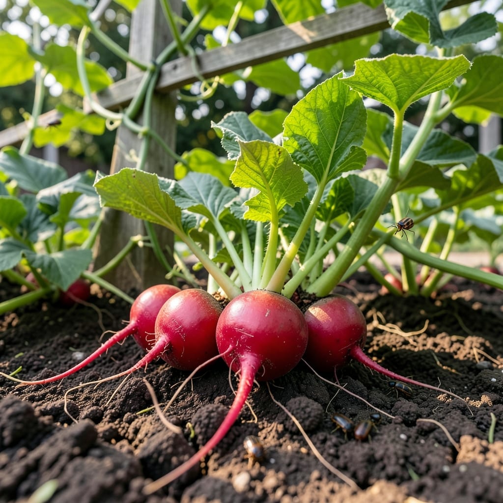 Radishes for Pest Control