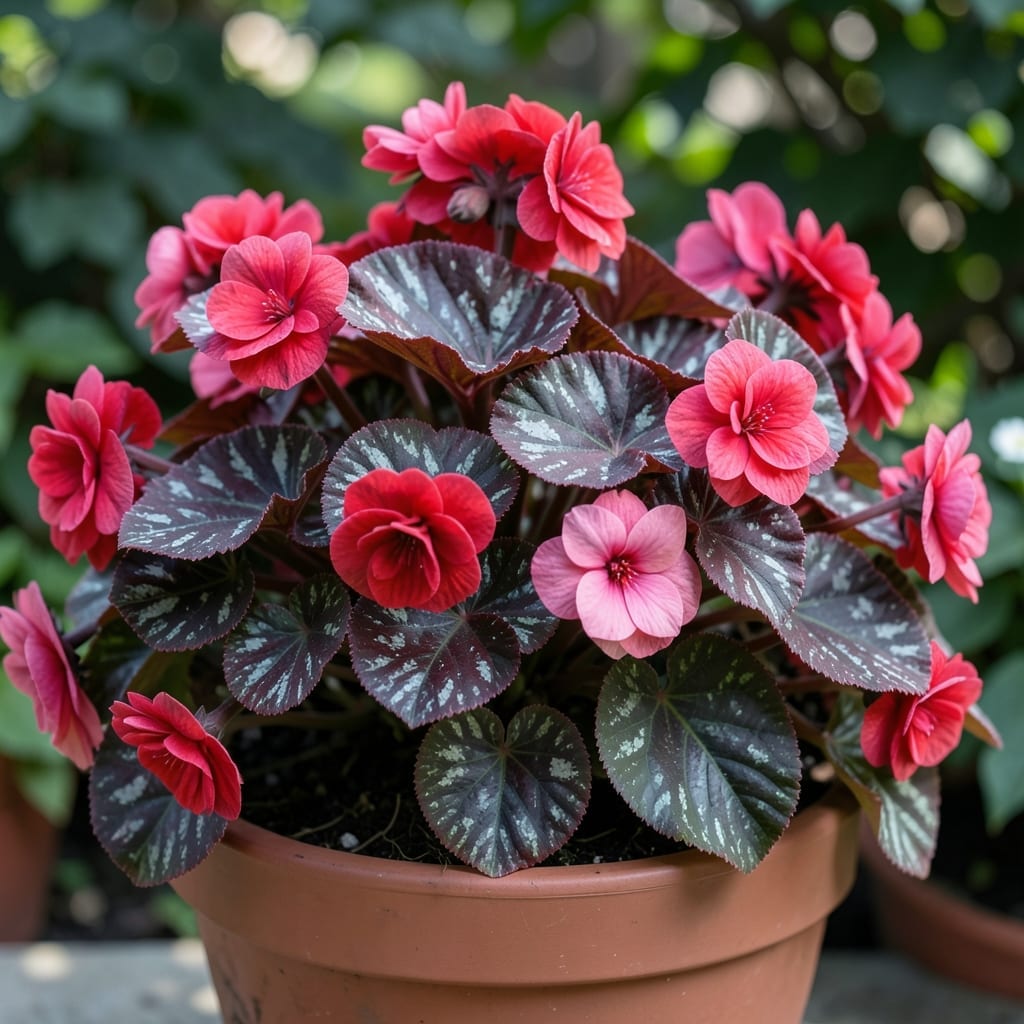 Begonias with Bold Foliage