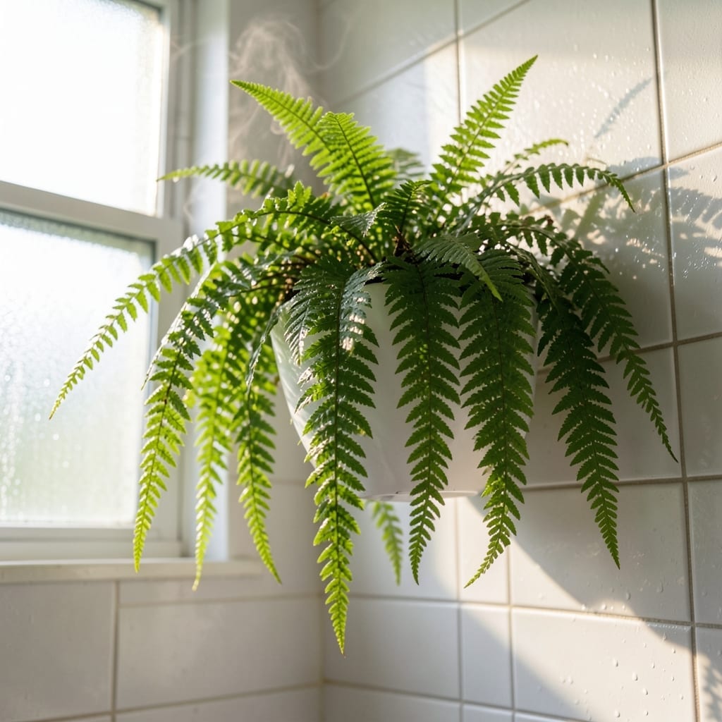 Boston Fern for Natural Humidifier