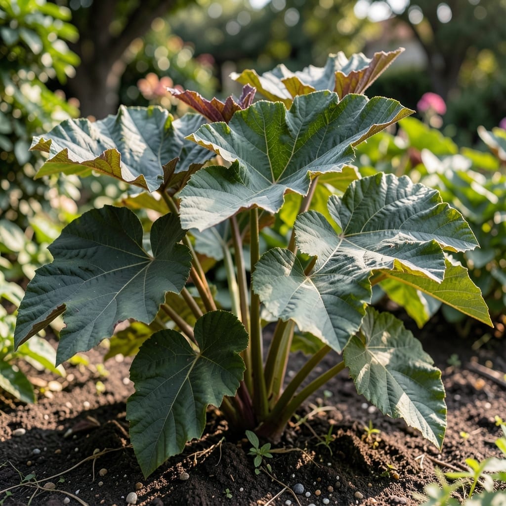 Ligularia with Bold Leaves