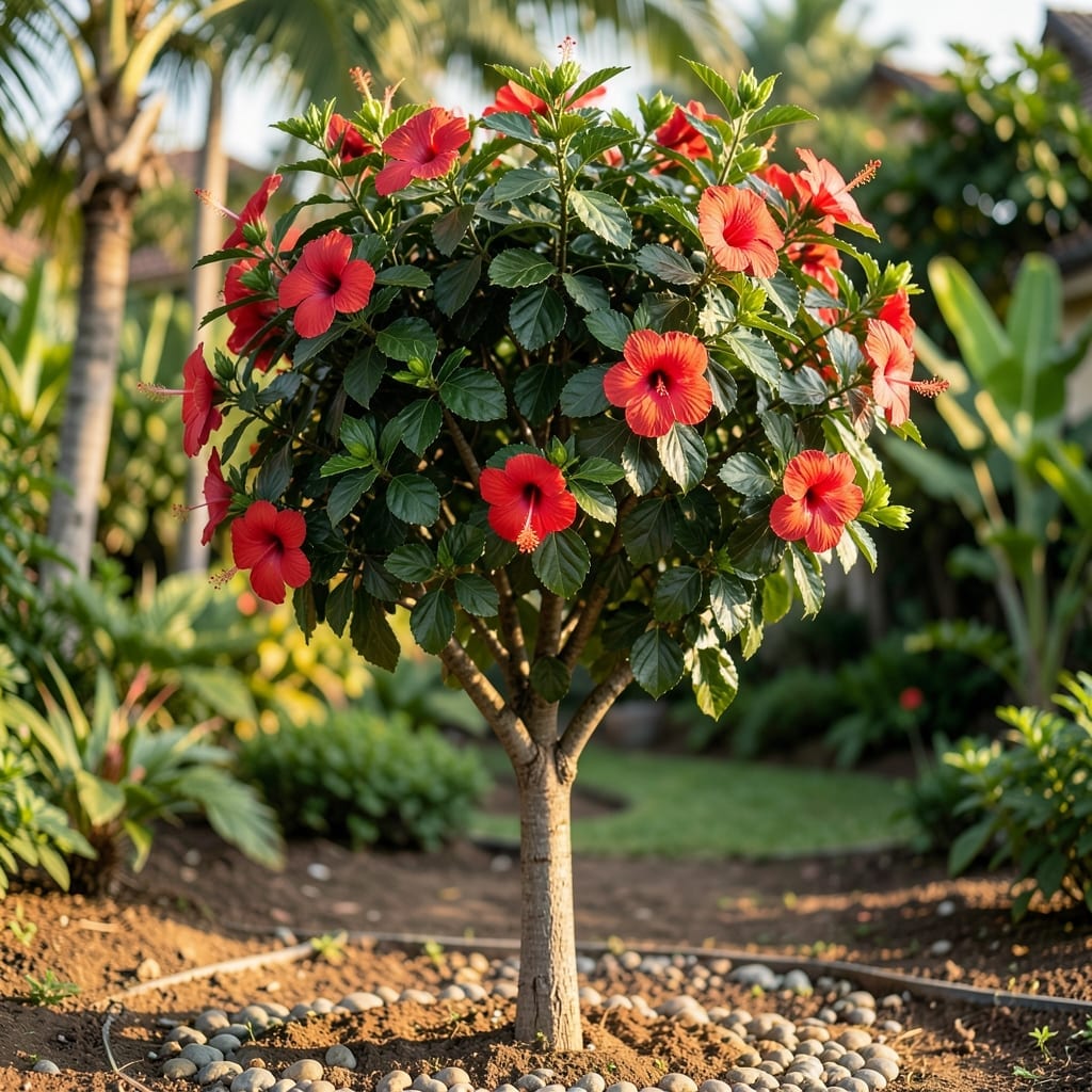 Mature Hibiscus Tree: Care Tips for Thriving Blooms