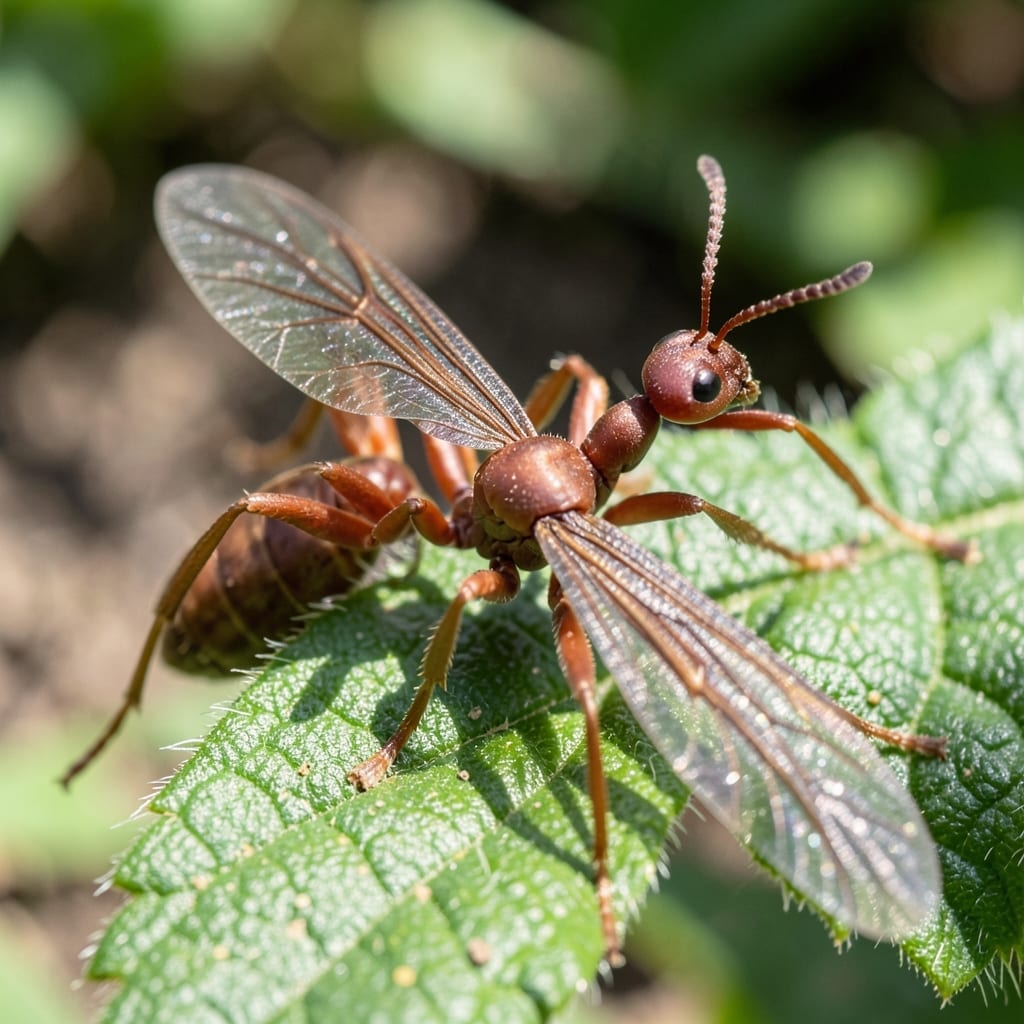 Reddish Ants With Wings: Identification and Safe Removal Strategies