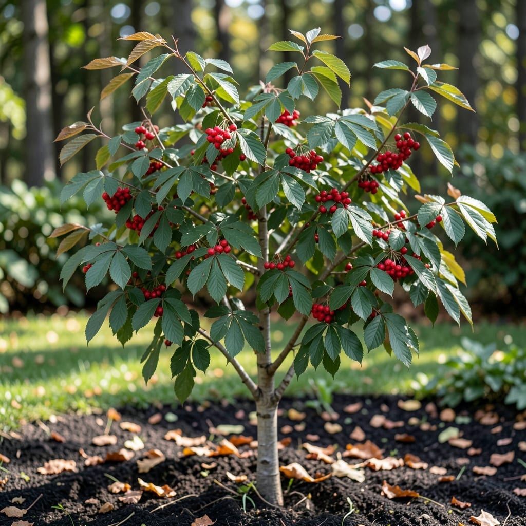 Mountain Ash Leaf Identification: Visual Guide to Distinctive Lobes and Berries Mountain Ash Leaf Identification: Visual Guide to Distinctive Lobes and Berries