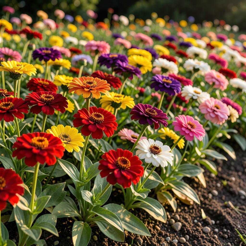 Zinnias for Cut Flower Gardens