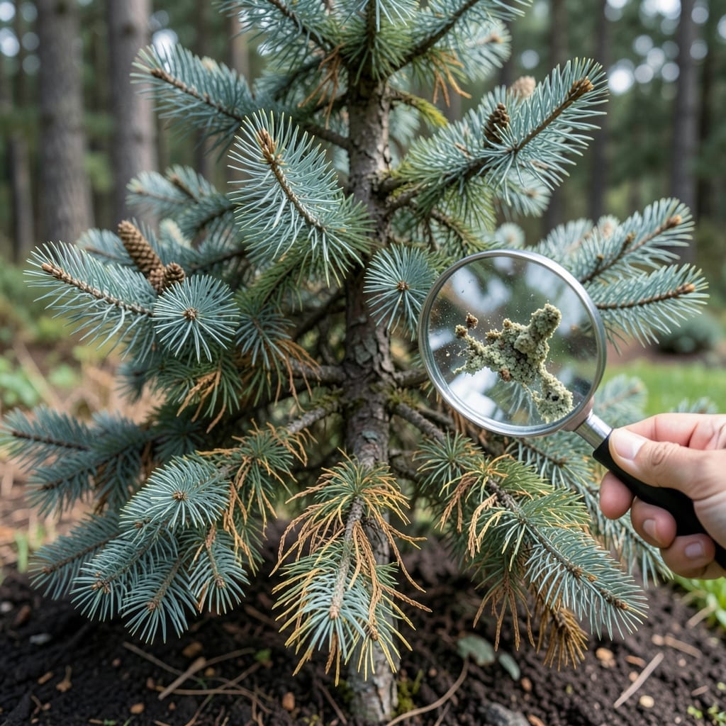 White Spruce Diseases: Visual Guide to Early Identification and Treatment