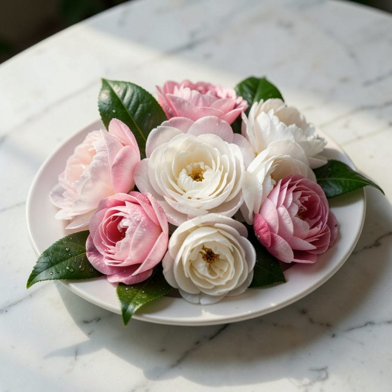 Camellia Pink And White: Stunning Bicolor Blooms for Garden Elegance