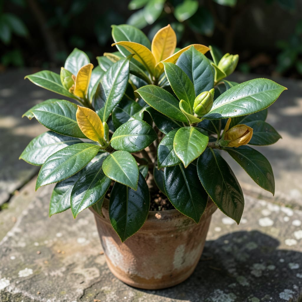Comprehensive Camellia Plant Leaves Turning Yellow: Nutrient Deficiency or Overwatering Fixes visual reference