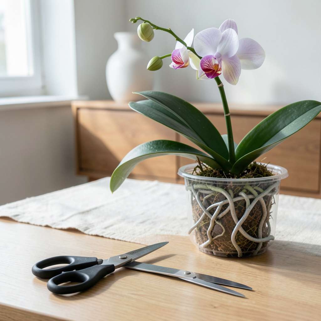 Can I Cut Orchid Roots: Expert Tips for Healthy Repotting