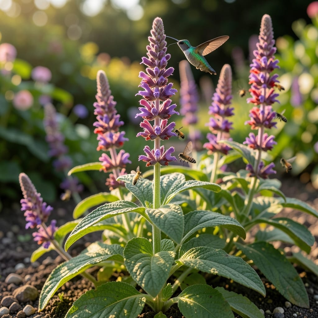 Salvia with Fragrant Foliage