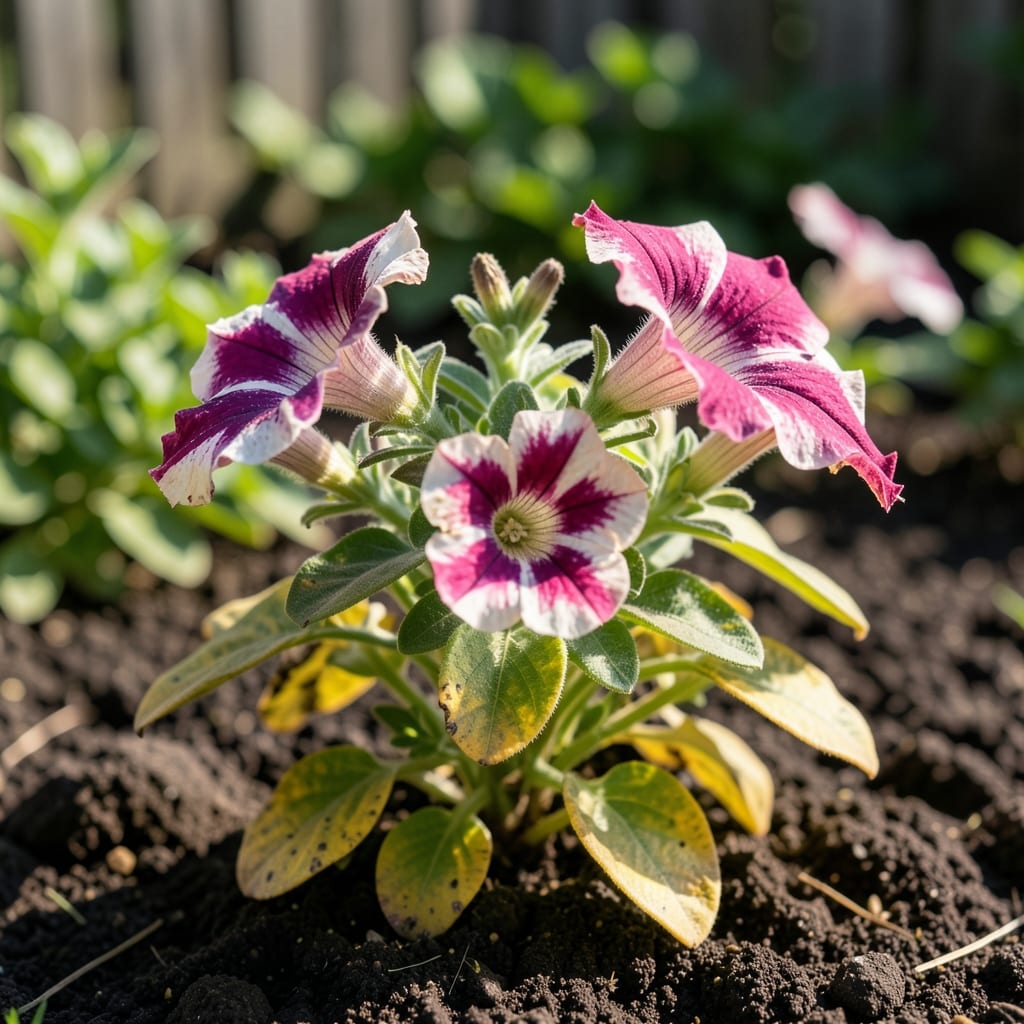 Petunias Turning Yellow: Visual Guide to Early Signs and Organic Revival