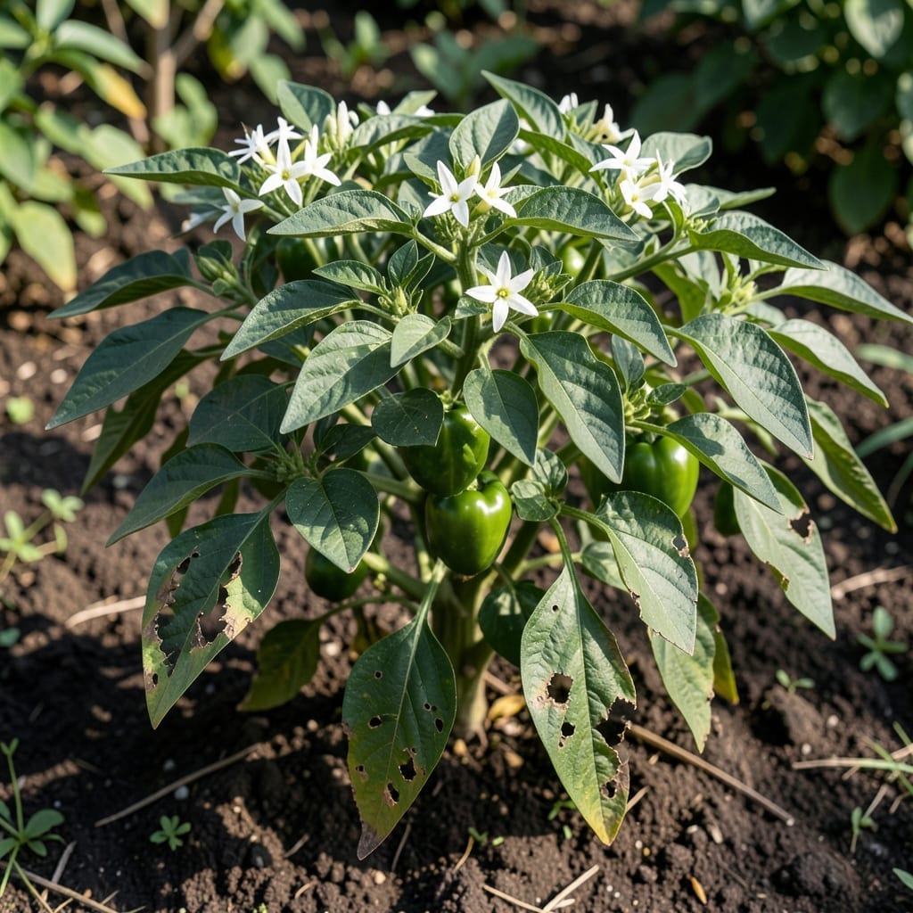 Pepper Plants Holes in Leaves: Pest Identification and Organic Fixes