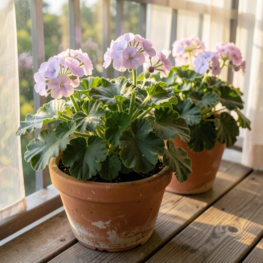 Geraniums for Scented Balcony Guards