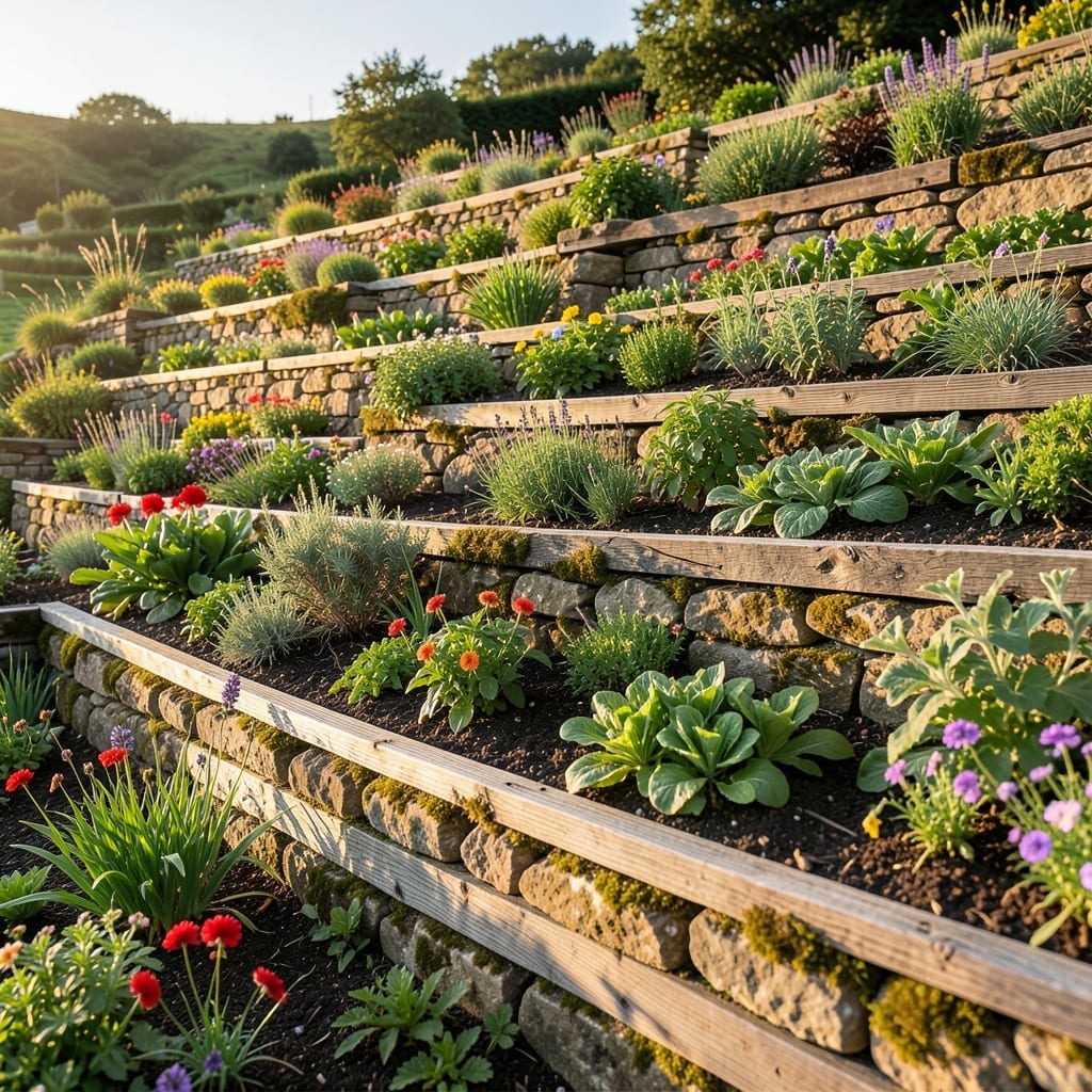 Terraced Garden Beds