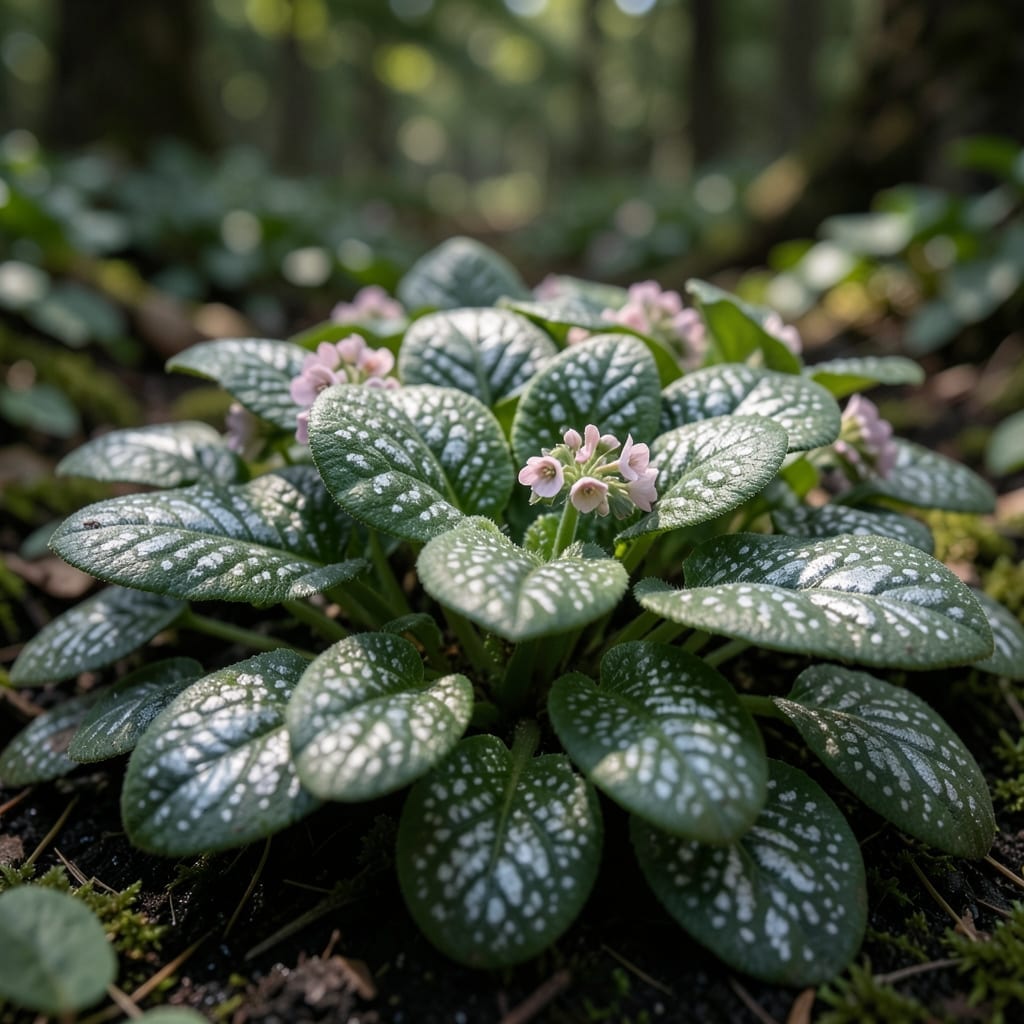 Lungwort for Unique Foliage