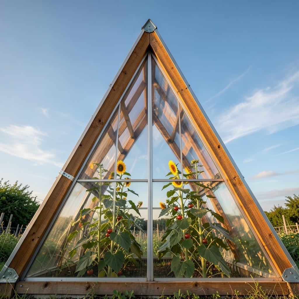 A-Frame Greenhouse Design