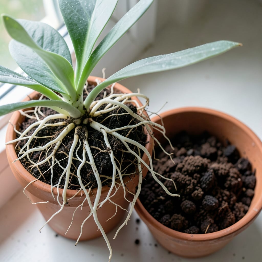 Repotting for Continued Health