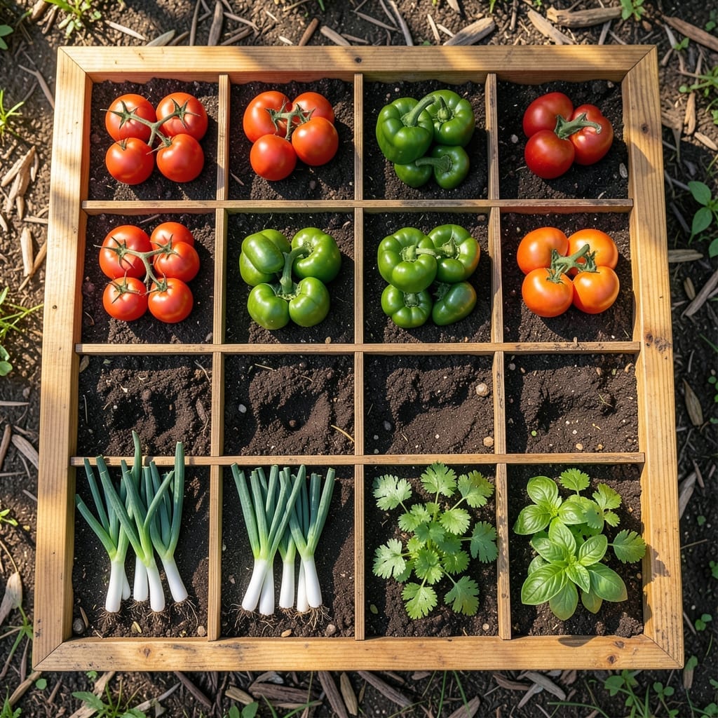 Square Foot Salsa Garden