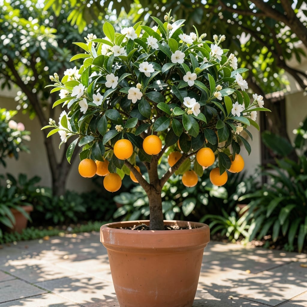 Dwarf Citrus Calamondin
