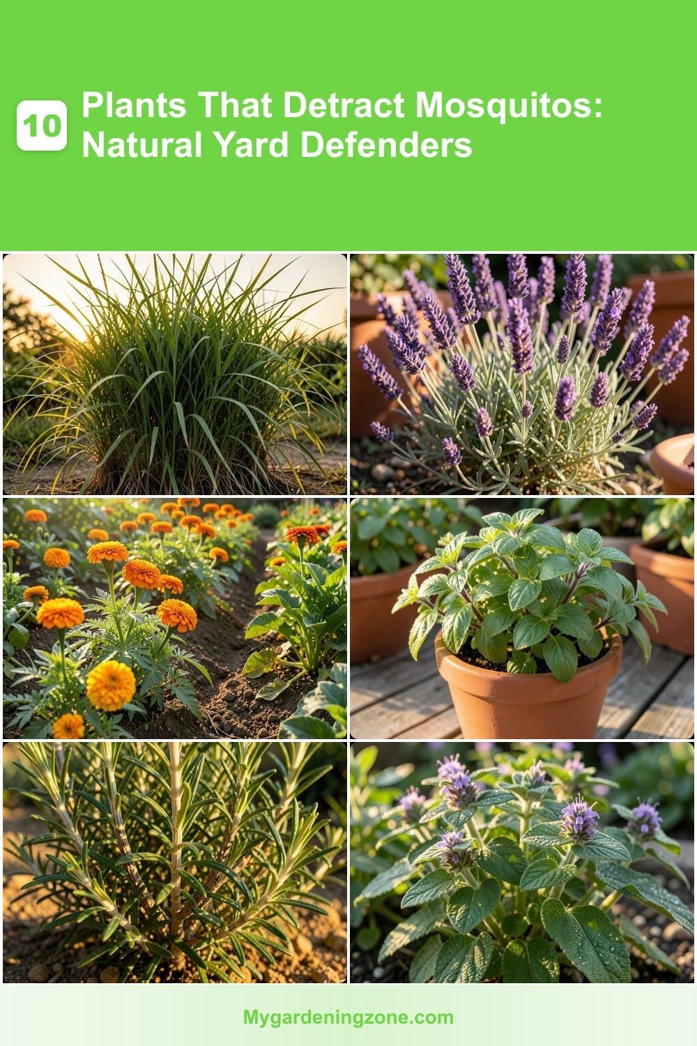 10 Plants That Detract Mosquitos: Natural Yard Defenders