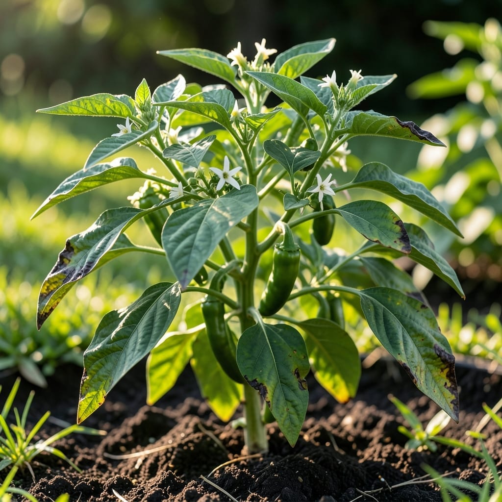 Jalapeño Plant Turning Black: Fungal Infection and Treatment Guide