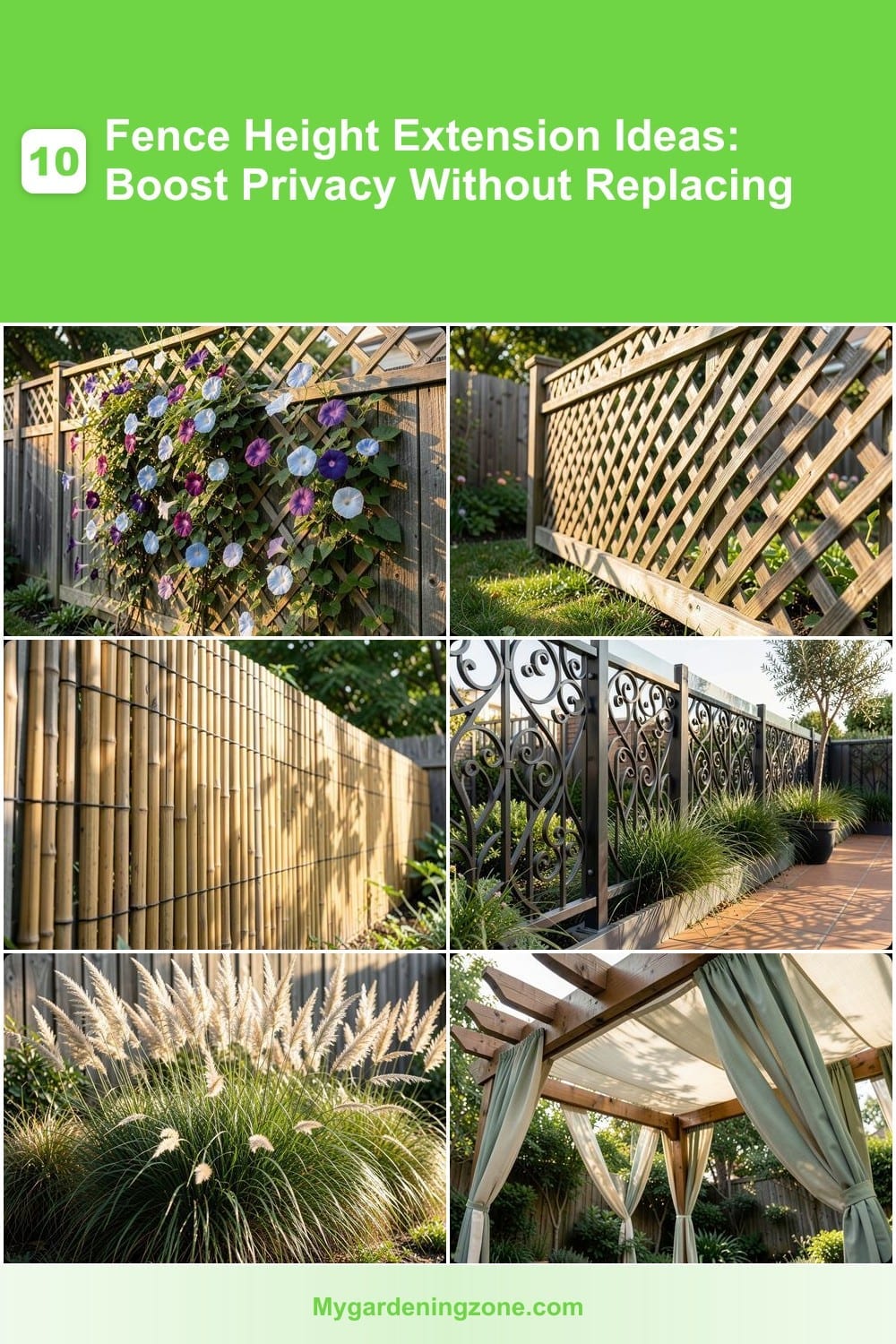 10 Fence Height Extension Ideas: Boost Privacy Without Replacing