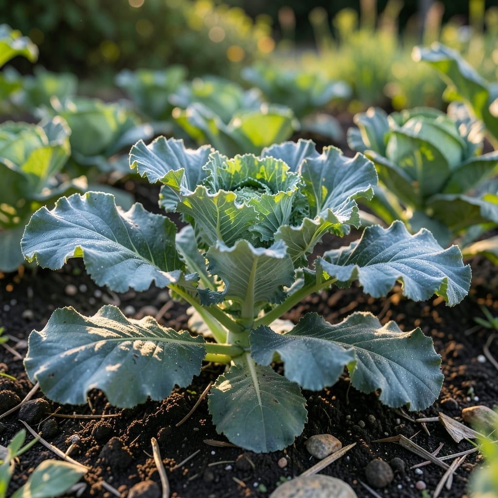 Kale as Pest Repellent