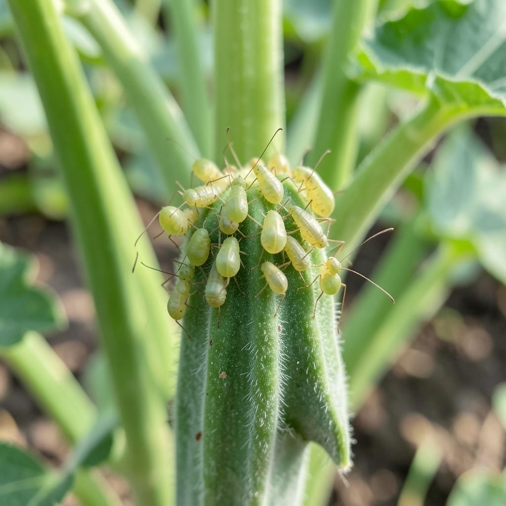 Aphids on Okra: Immediate Action for Healthy Pods Aphids on Okra: Immediate Action for Healthy Pods