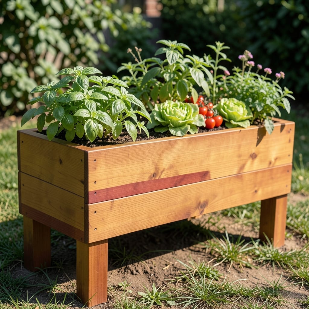Elevated Raised Beds on Legs