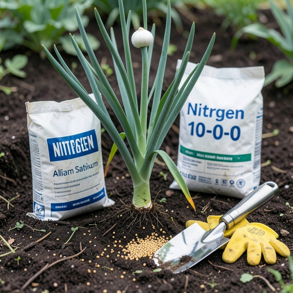Nitrogen Fertilizer for Garlic: Boost Bulb Size and Flavor