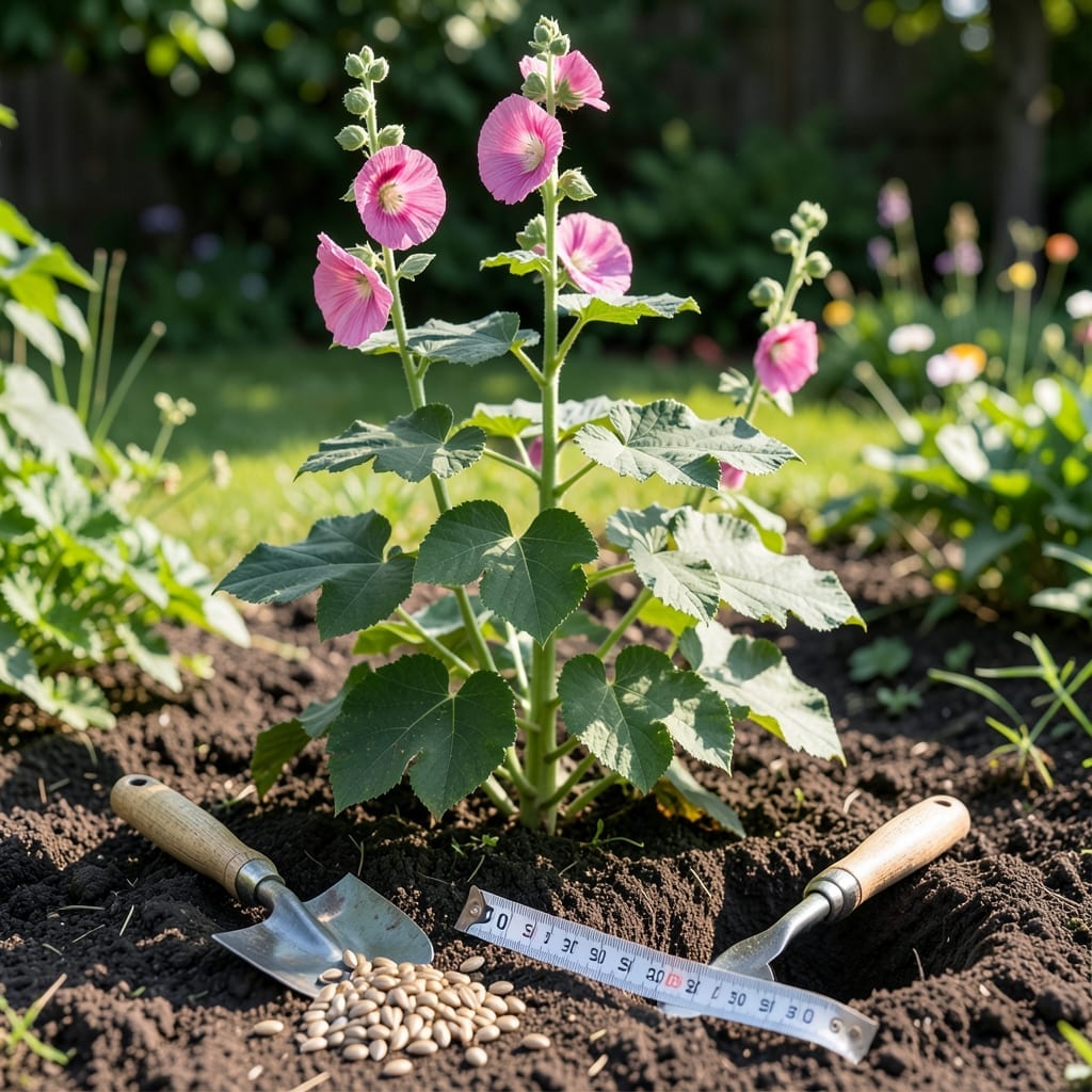 How to Deep Do You Plant Hollyhock Seeds: Optimal Depth for Strong Growth