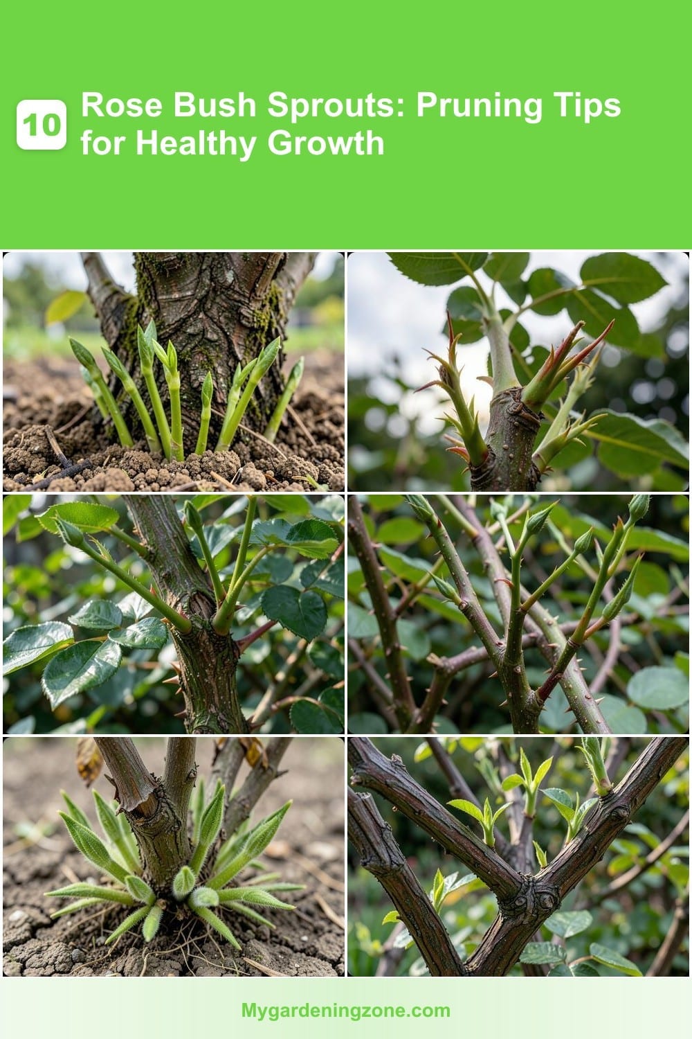 10 Rose Bush Sprouts: Pruning Tips for Healthy Growth