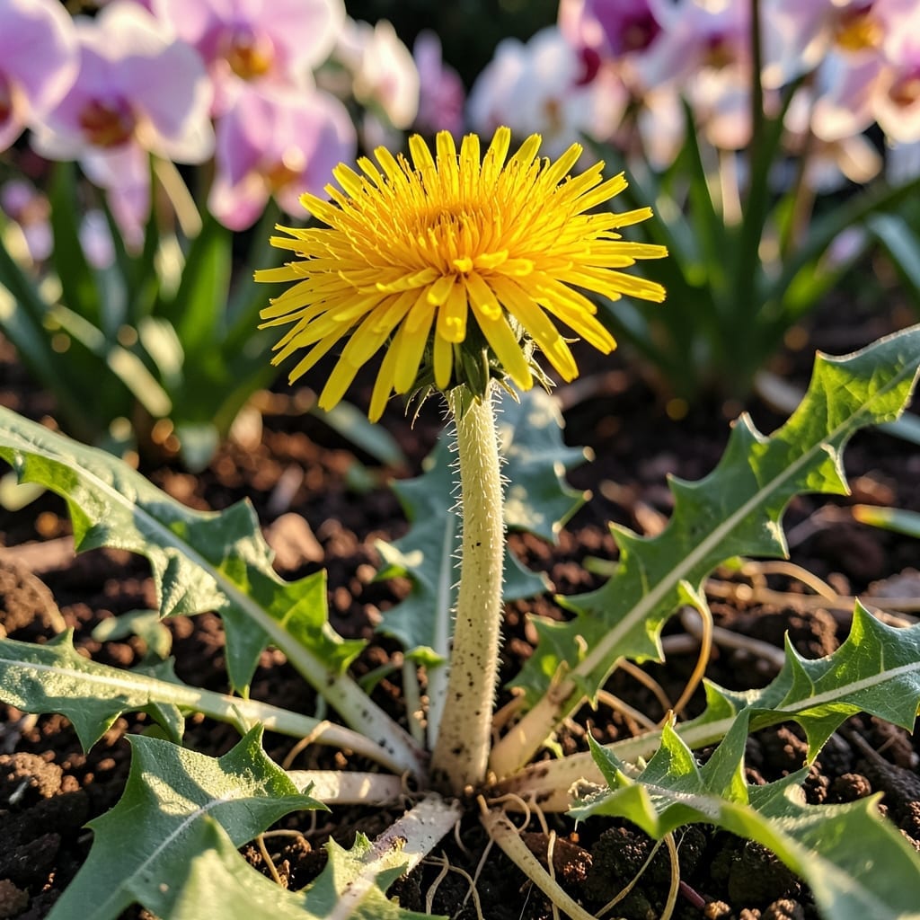 Common Dandelion Invasion