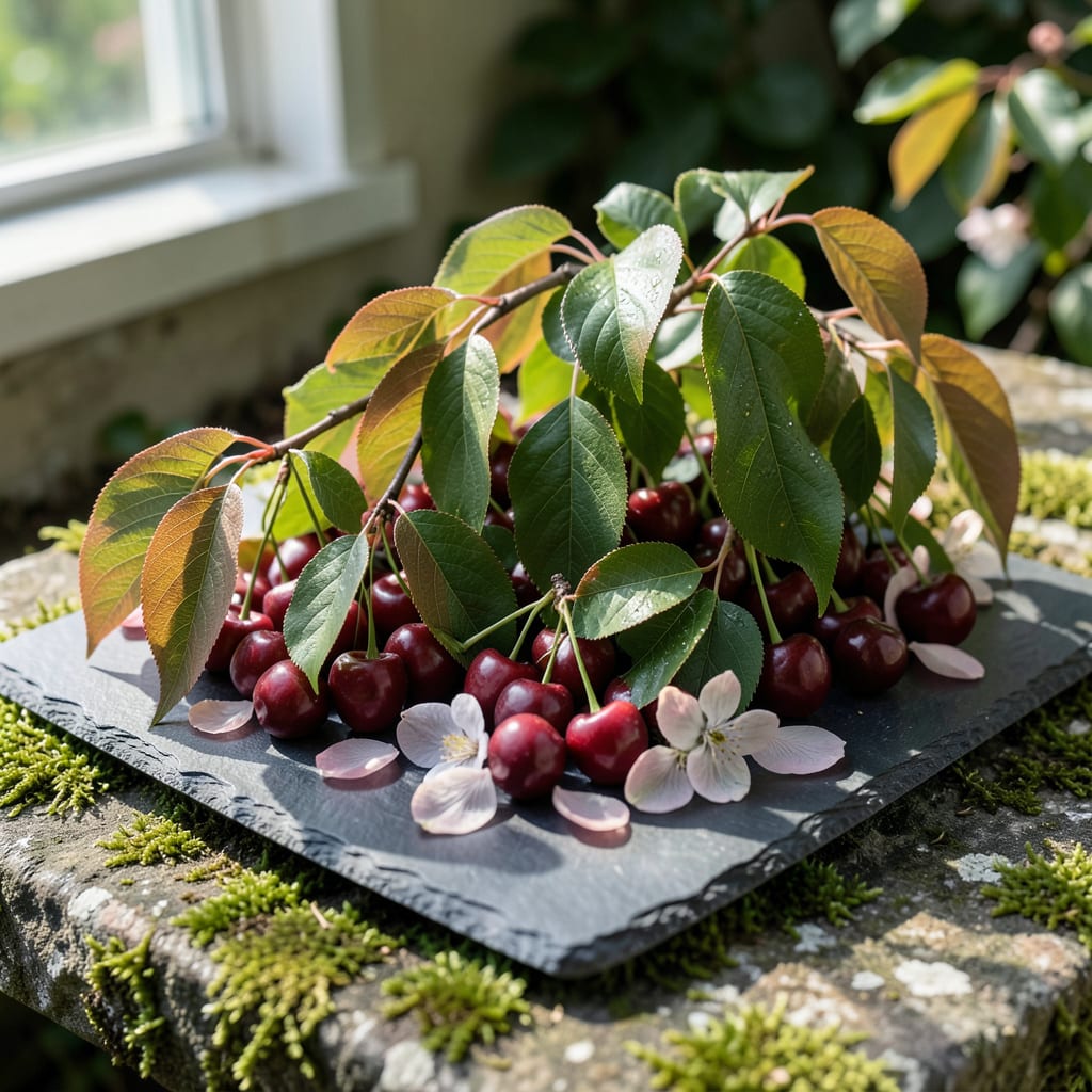 Cherry Tree Drooping Leaves: Causes and Revival Steps illustration with key details